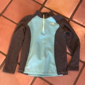 North Face girls fleece pullover